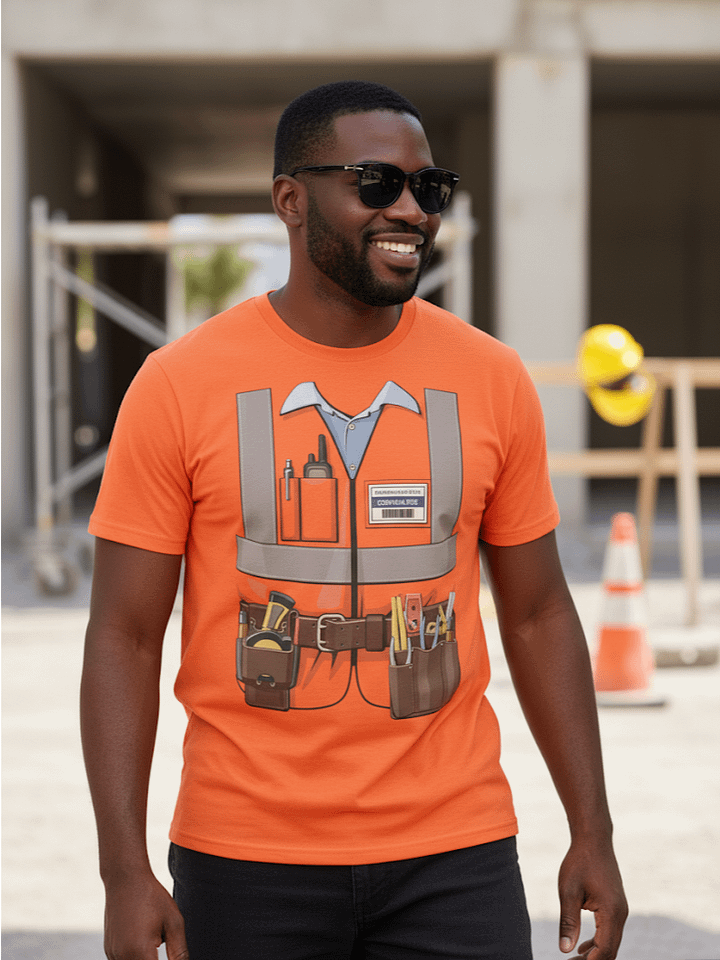 Construction Worker Costume Tee product image (1)