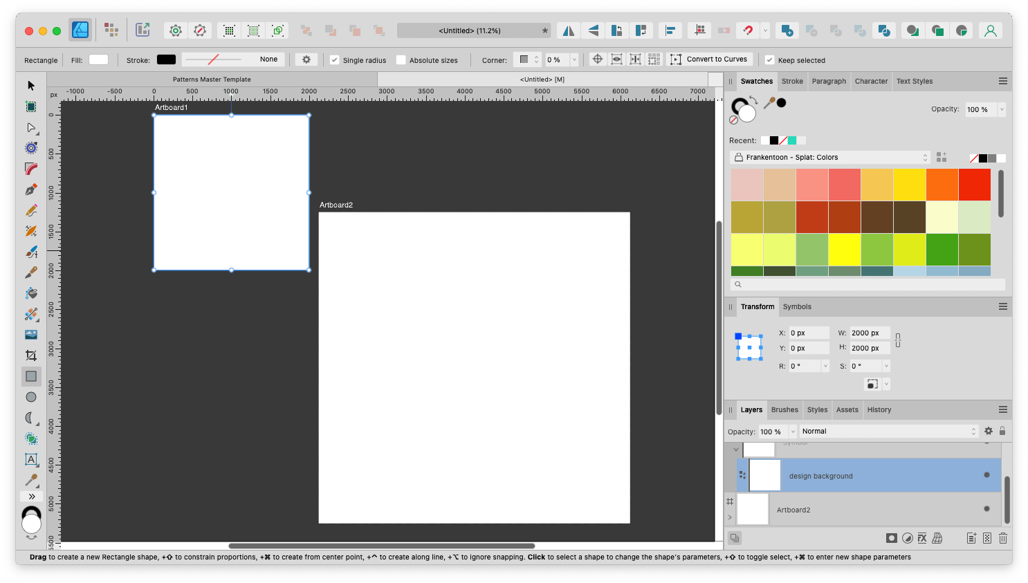 Repeating Pattern Template for Affinity Designer 2 product image (1)