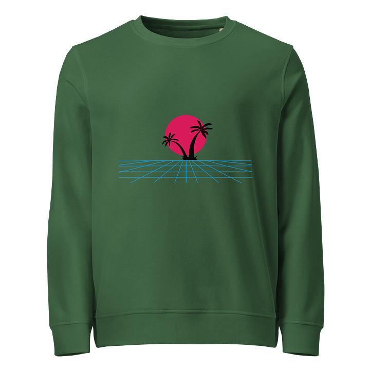 Retro Sunset Palm Unisex Sweatshirt product image (1)