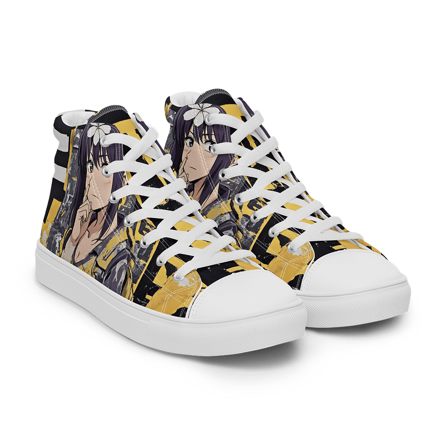 Urban Anime Yellow Canvas High Tops product image (8)