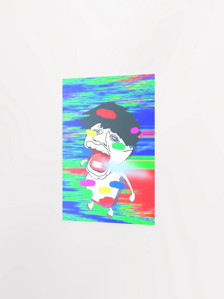 GlitchedMastery Screaming Poster product image (2)