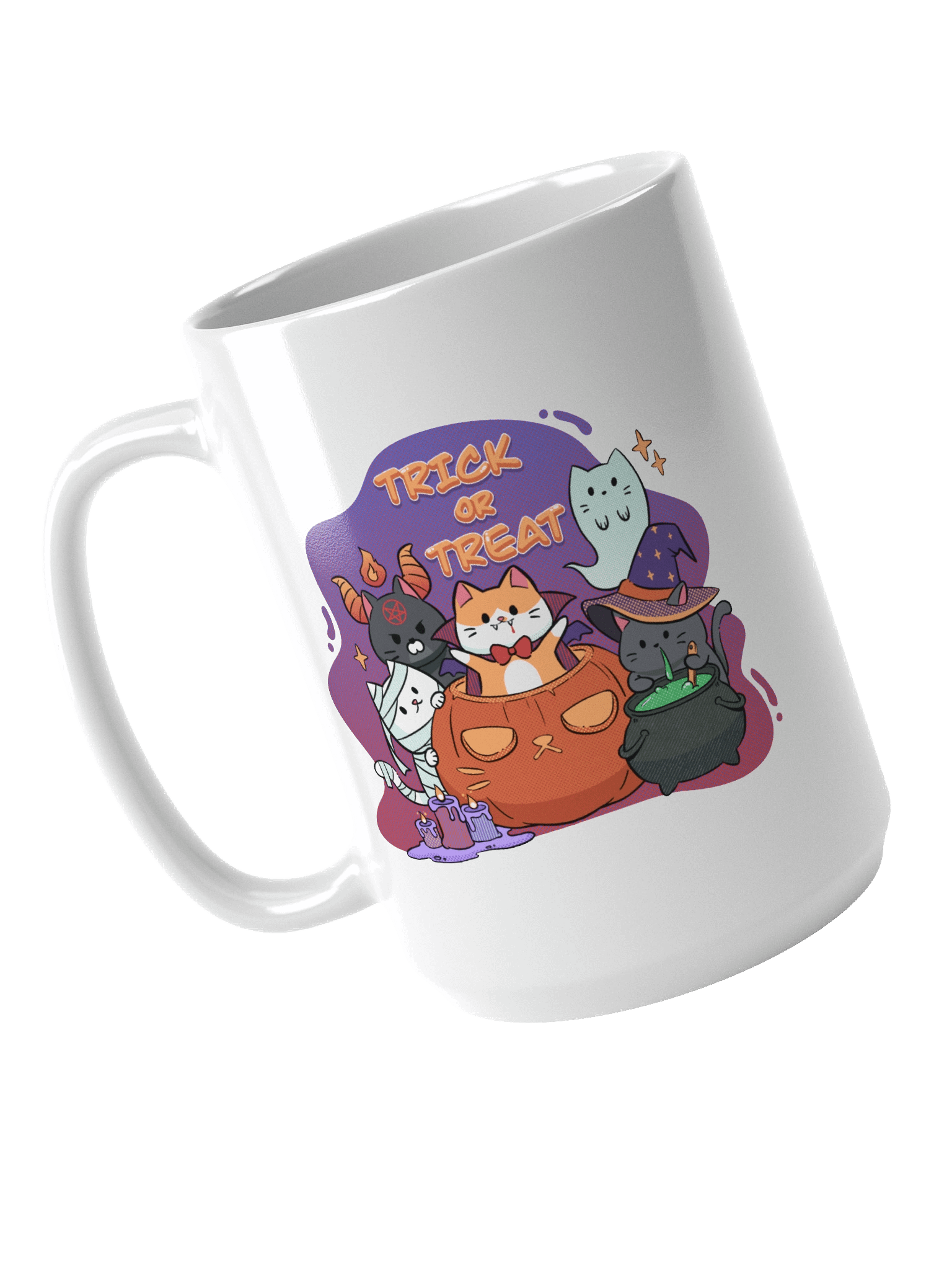 Cat Halloween mug product image (4)