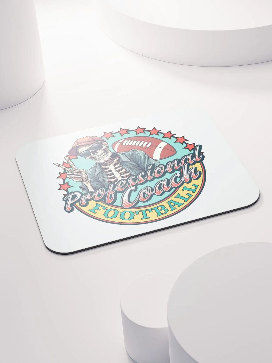 Professional Coach Skeleton Football Mouse Pad product image (4)