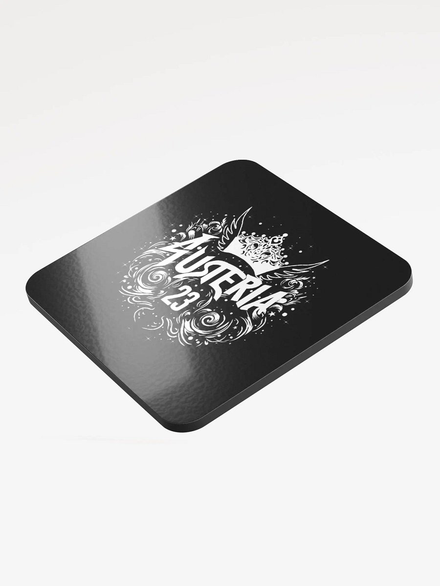 Crown and Wings | Glossed Cork Coaster product image (3)
