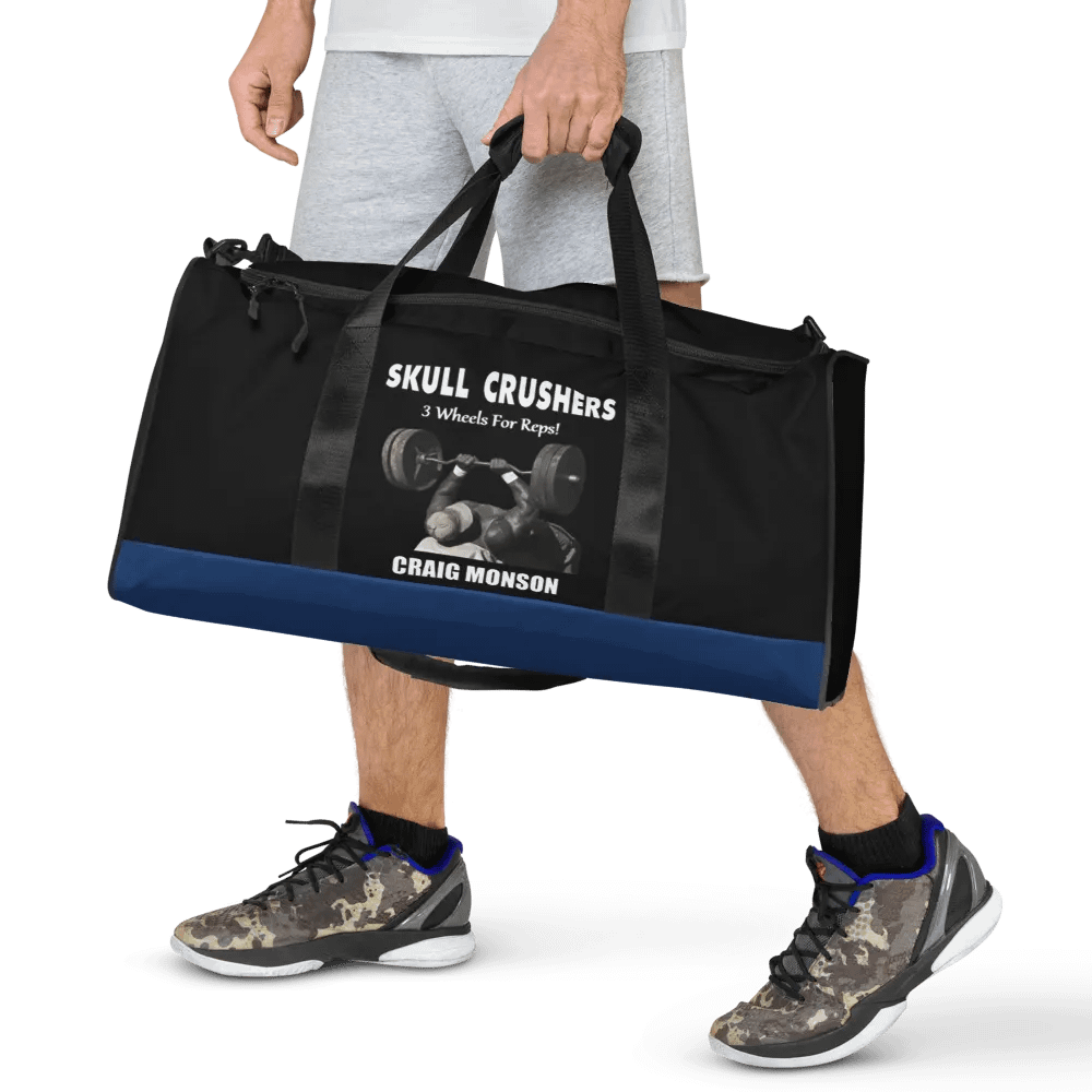 Craig Monson Three Wheels For Reps! Duffle Bag product image (9)