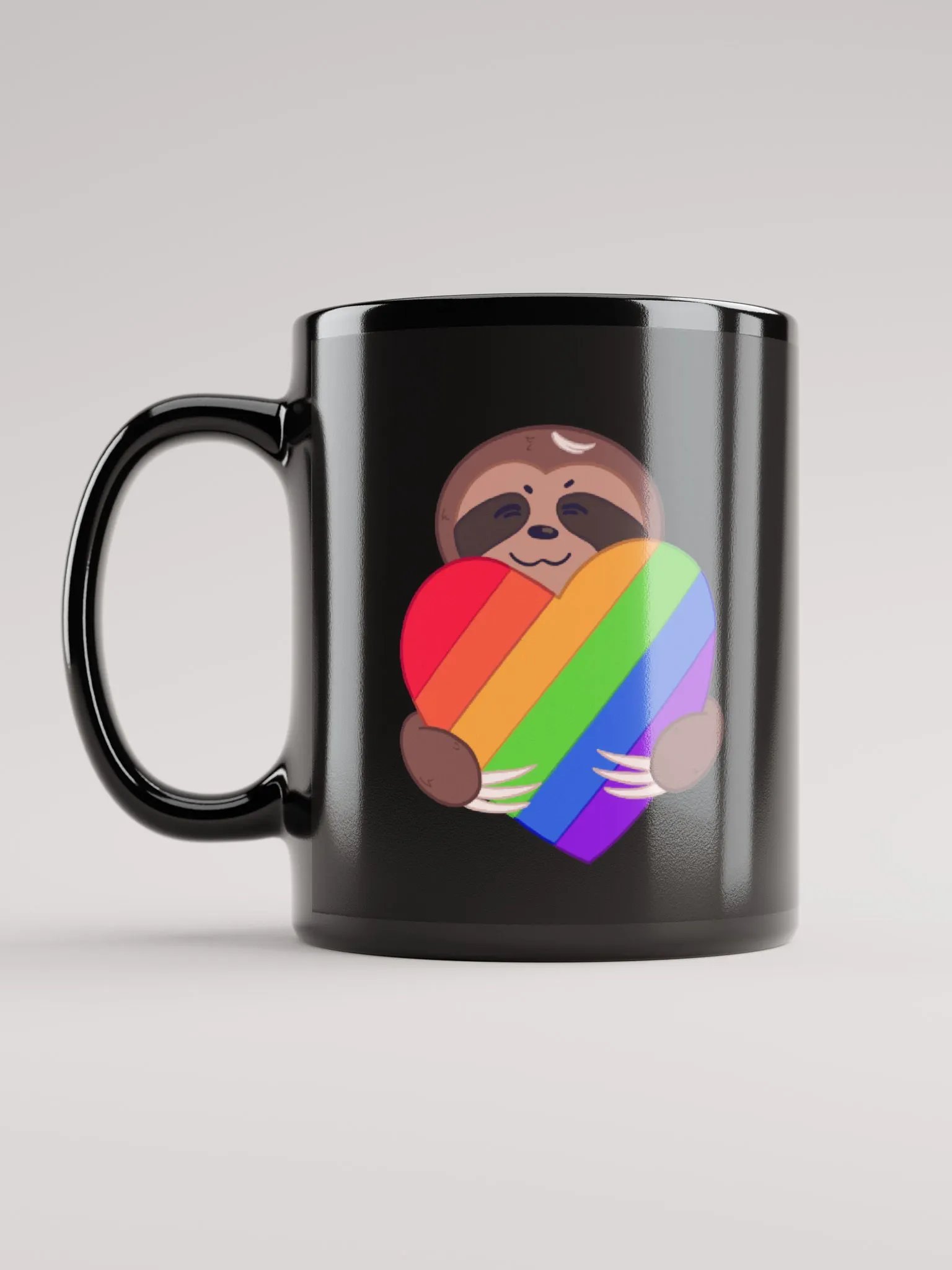 DinoHeart Mug (Black) product image (6)