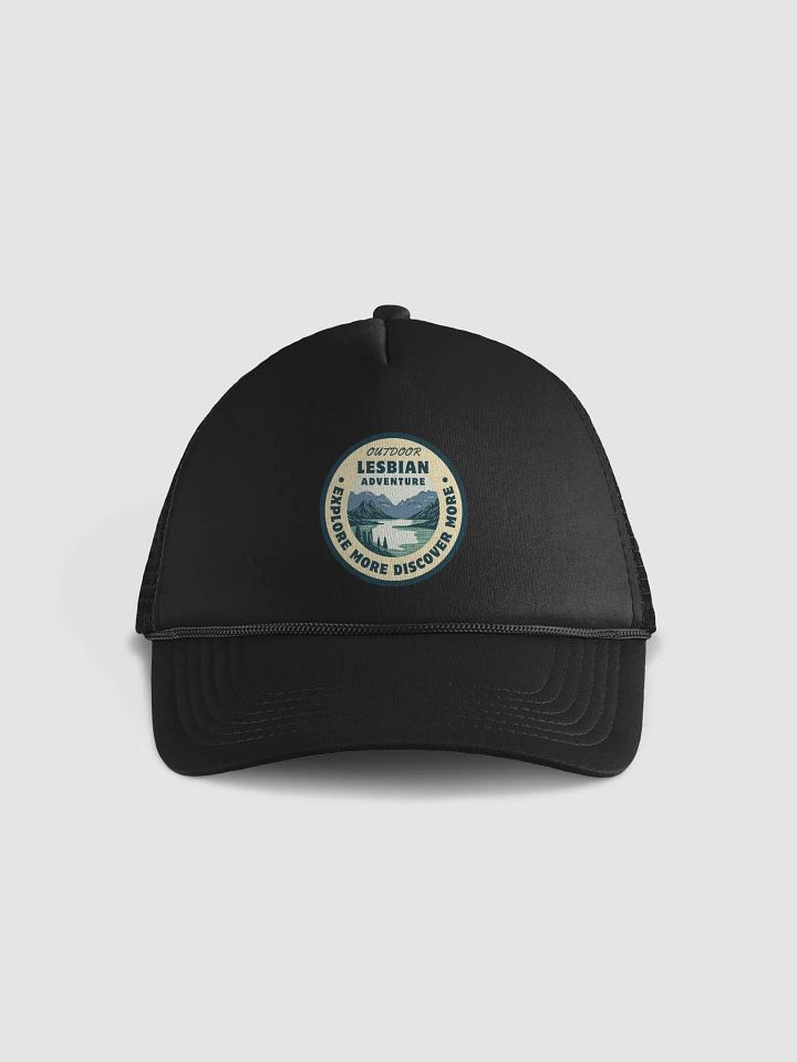 Outdoor Lesbian Adventure Badge Ballcap product image (1)