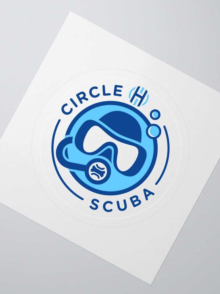 Circle H Scuba Sticker product image (2)