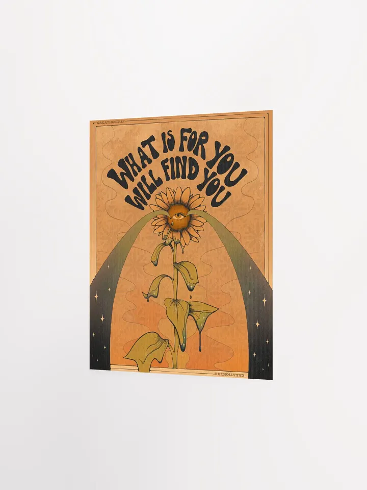 Matte Poster - What Is For You product image (1)