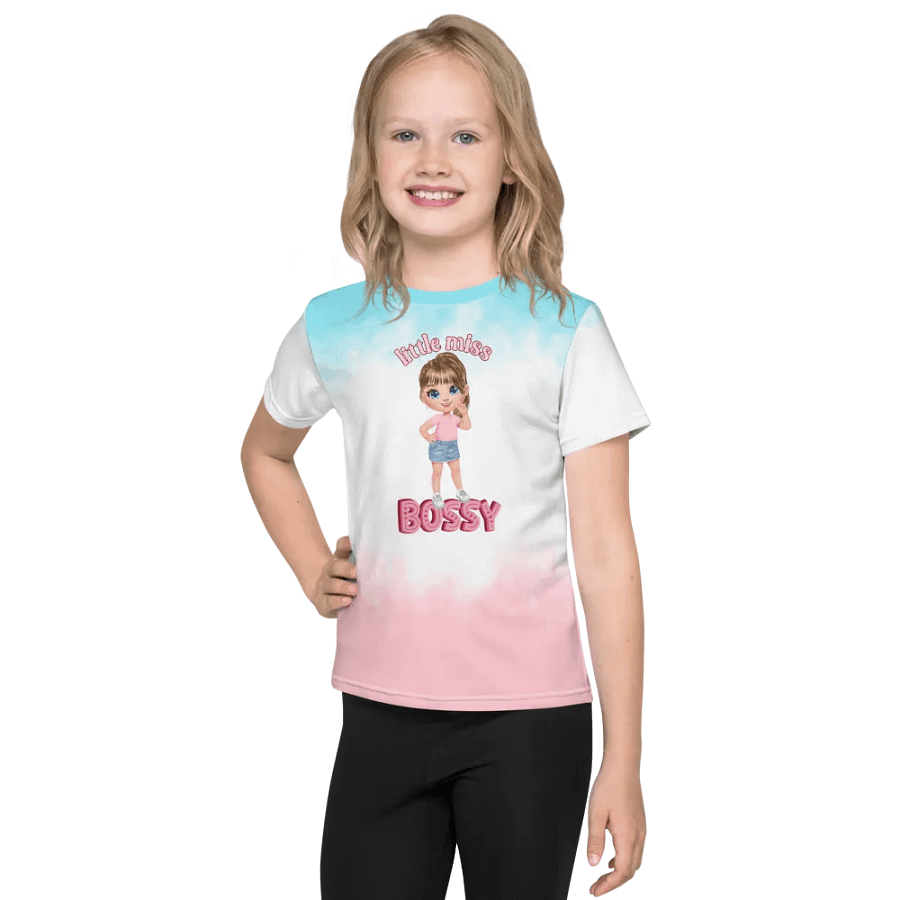 Little Miss Bossy All-Over Print Kid's T-Shirt product image (6)