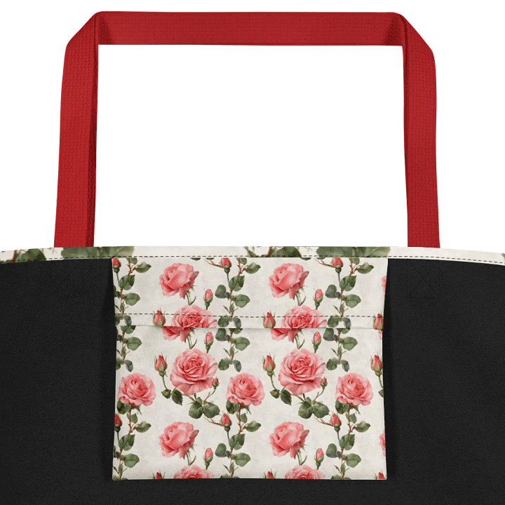 Elegant Rose Garden Large Tote Bag product image (2)