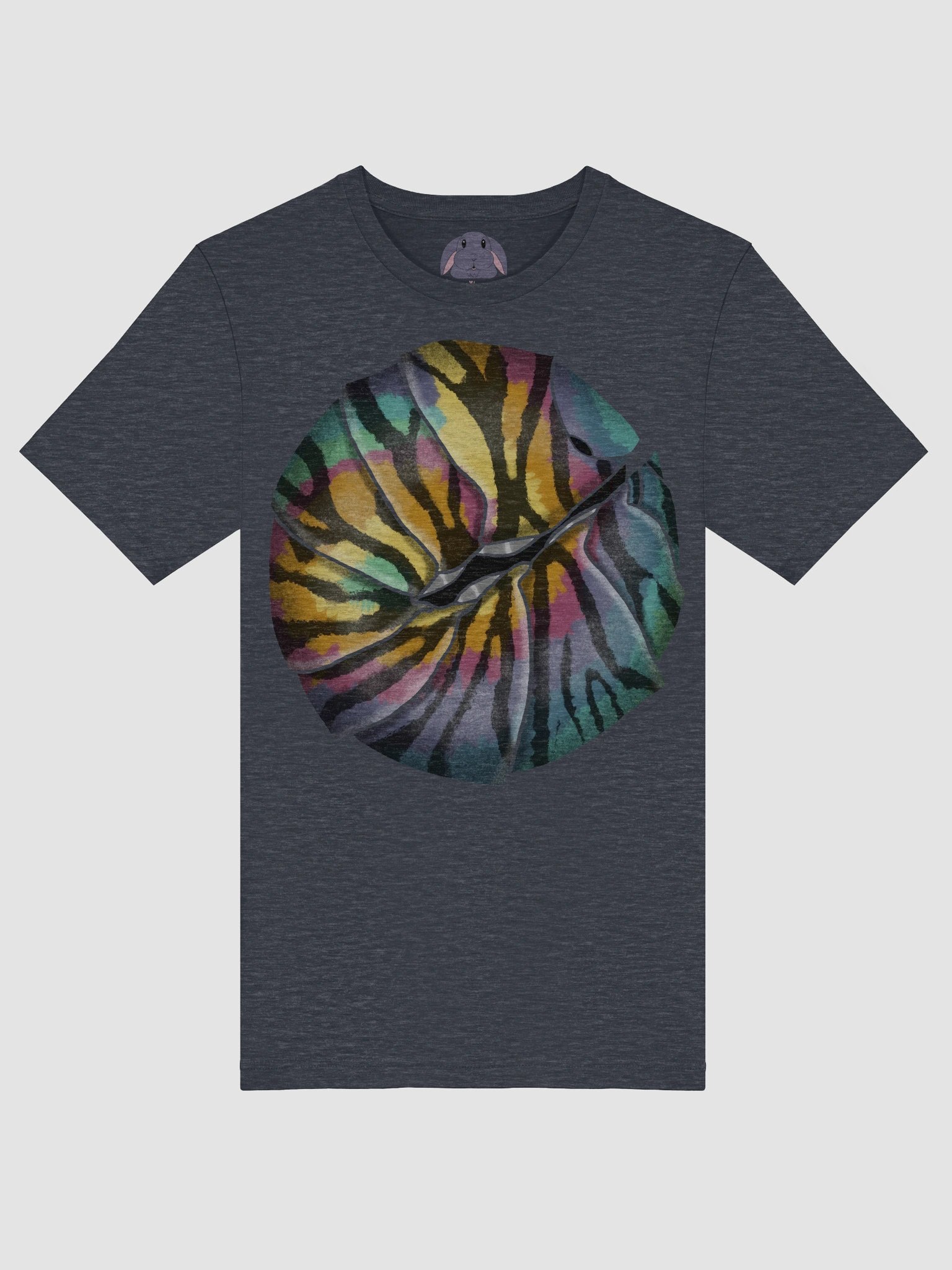 Reverse Tie-Dye Pride Isopod Shirt product image (5)