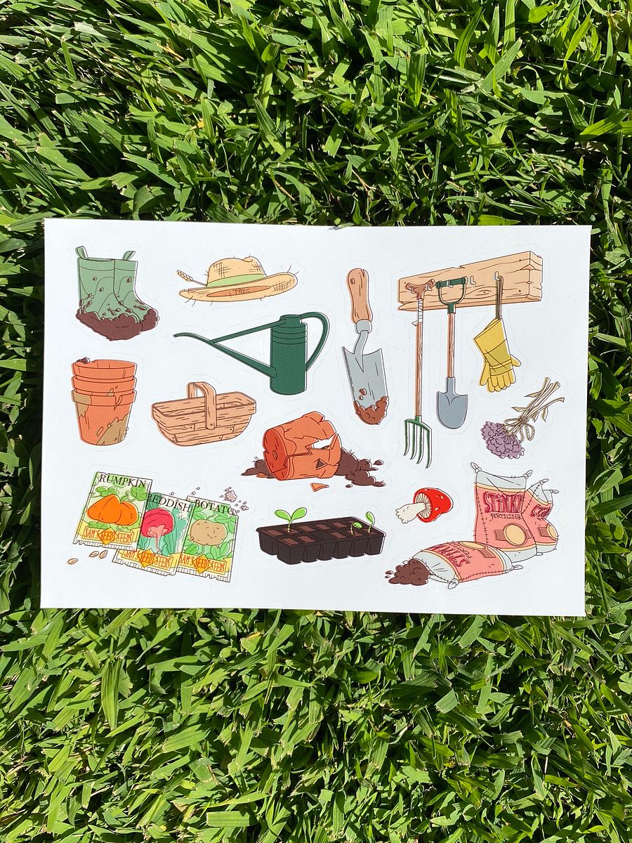 Garden Props - STICKER SET product image (2)