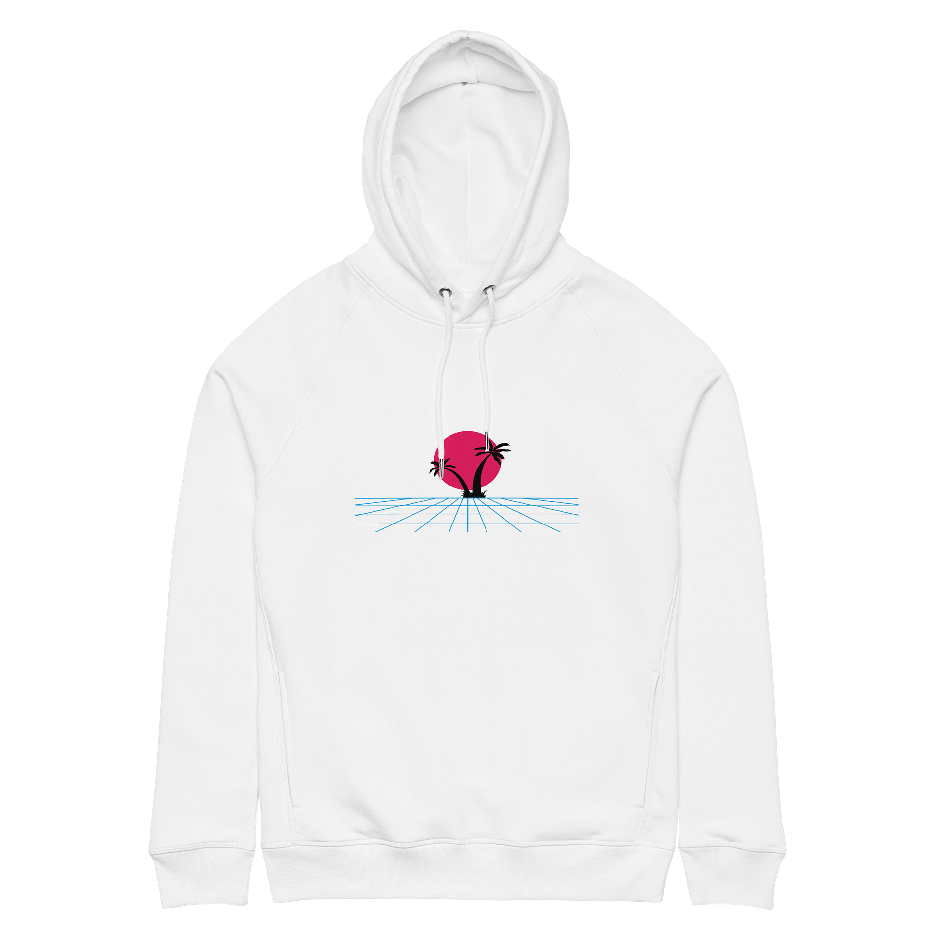 Retro Sun Palm Unisex Hoodie product image (6)
