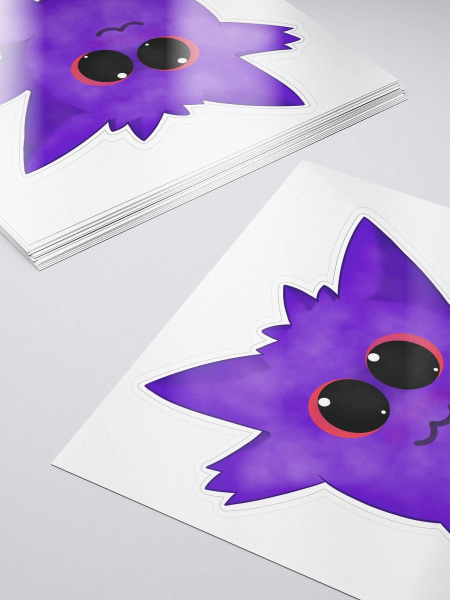 PixelxKitten Gengar Logo Sticker product image (5)