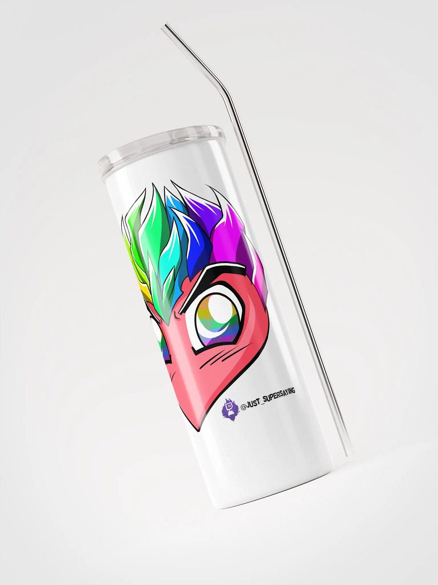 Rainbow Heart Tumbler - White product image (3)