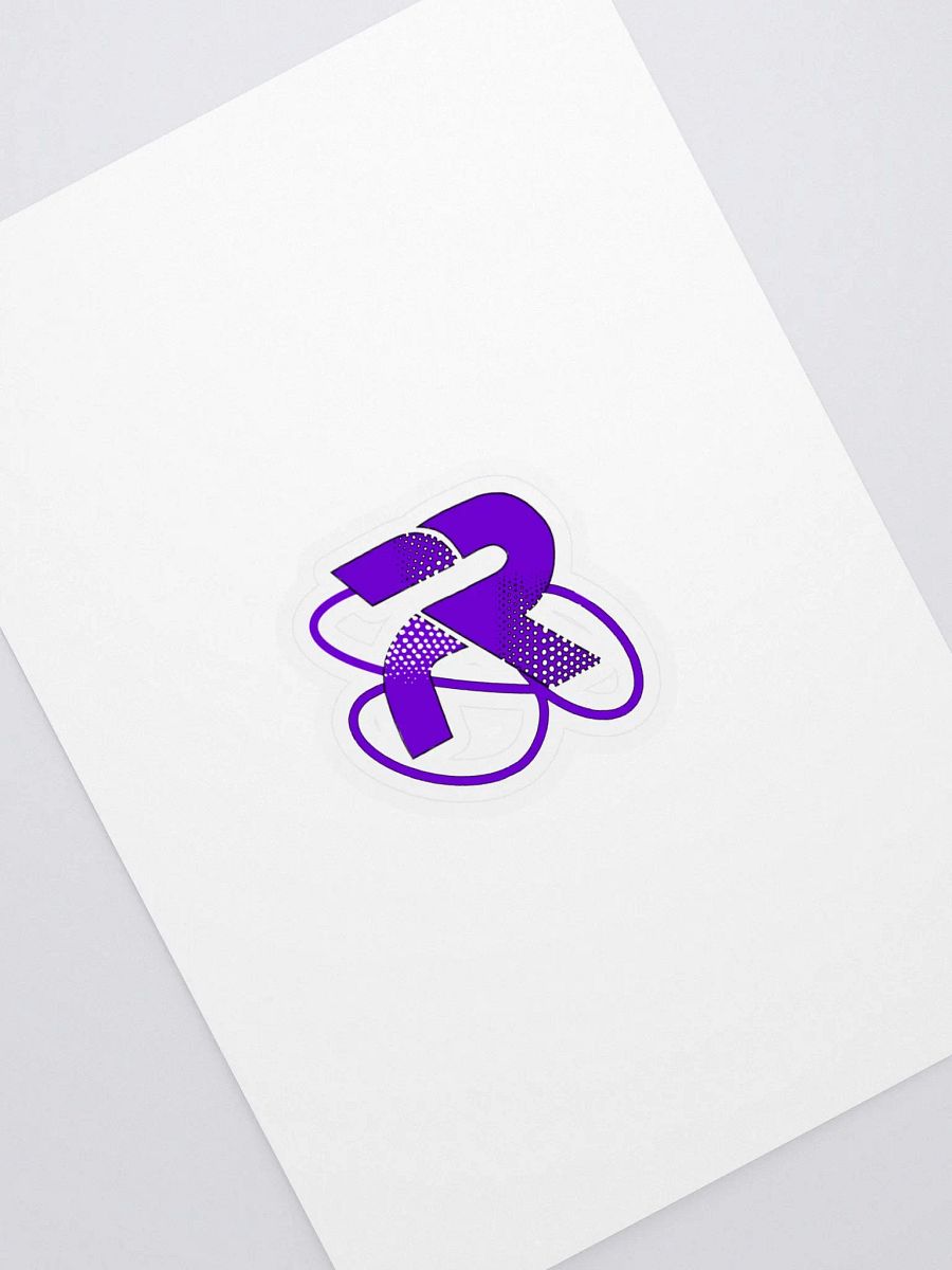 Rapper R logo Sticker product image (2)