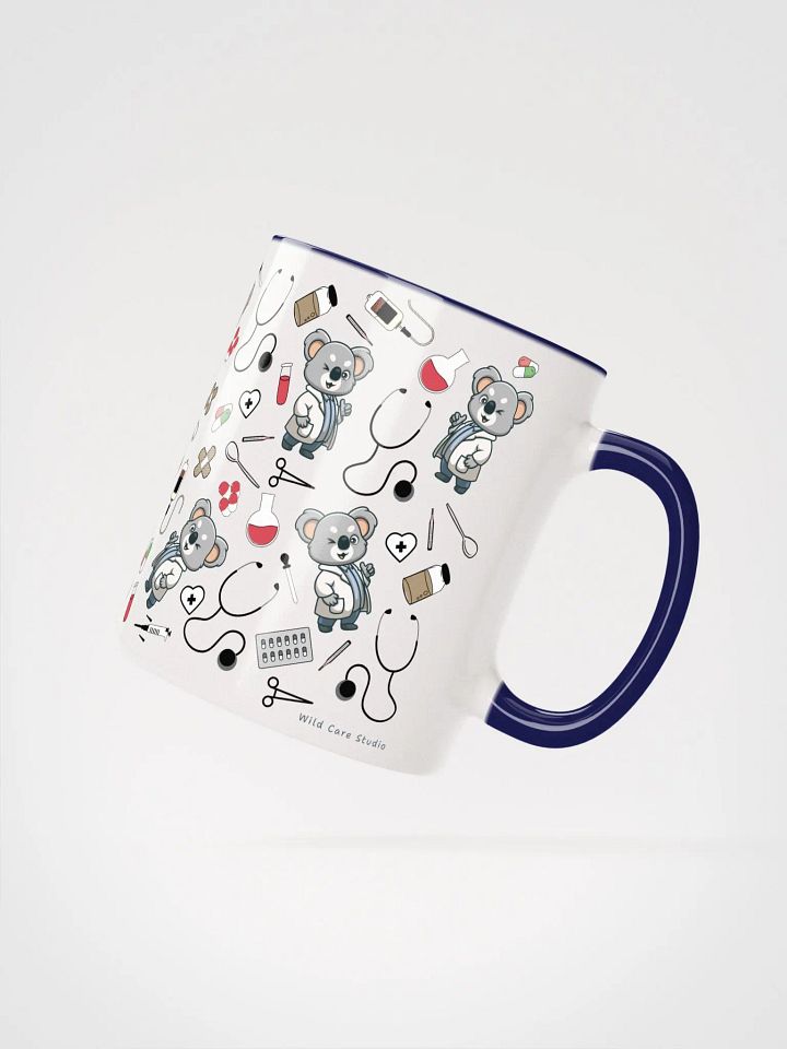 Cute Medical Coat Koala Ceramic Mug product image (7)