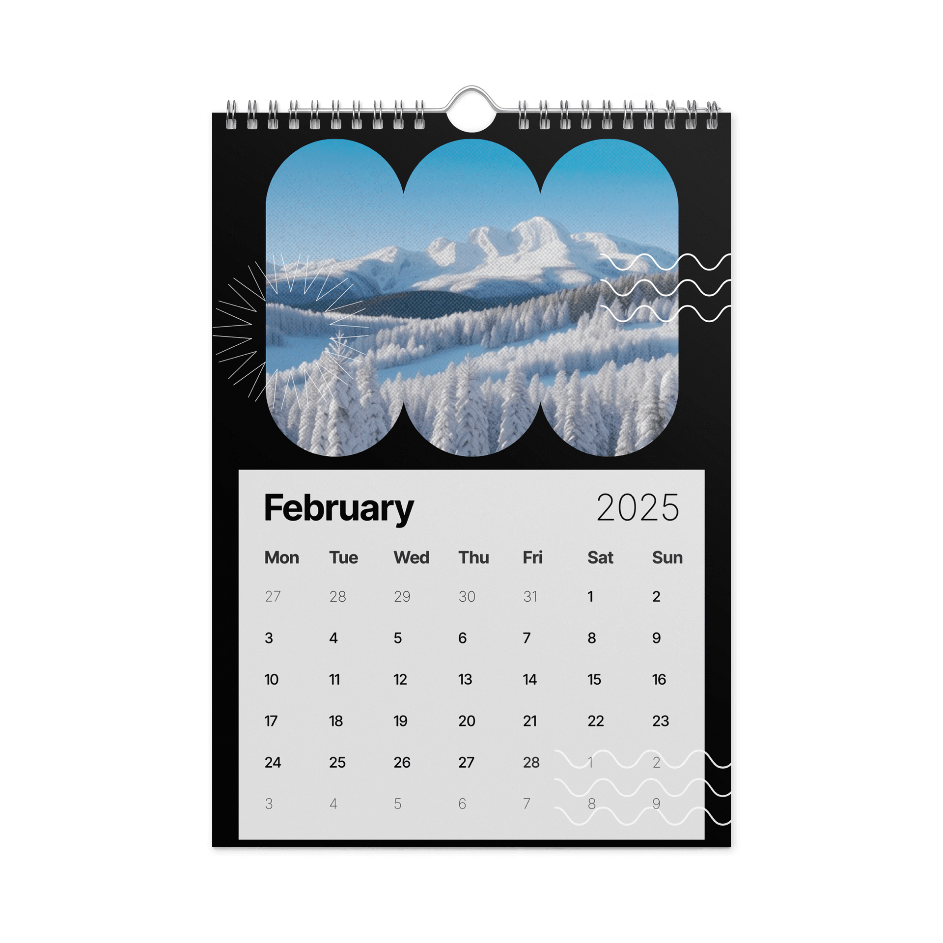 SEASONAL NATURE WALL CALENDAR 2026 product image (5)