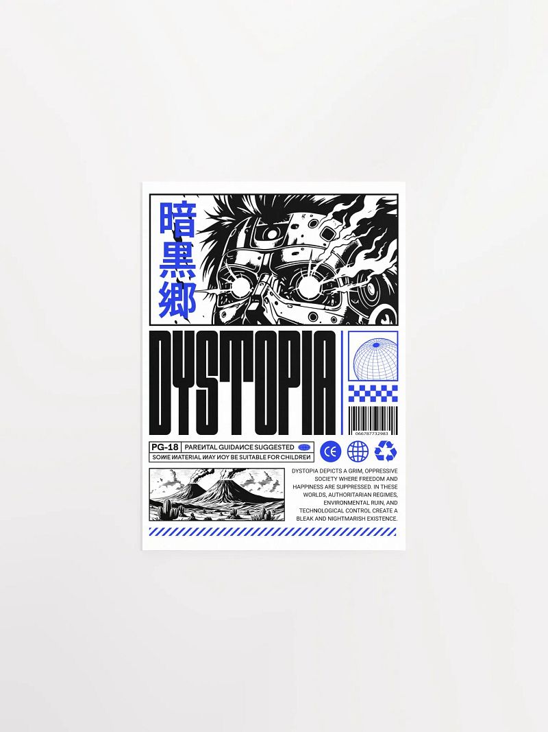 Dystopia Cyborg Poster