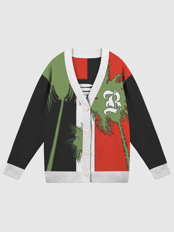 BPC TROPICAL KNITTED CARDIGAN UNISEX product image (1)
