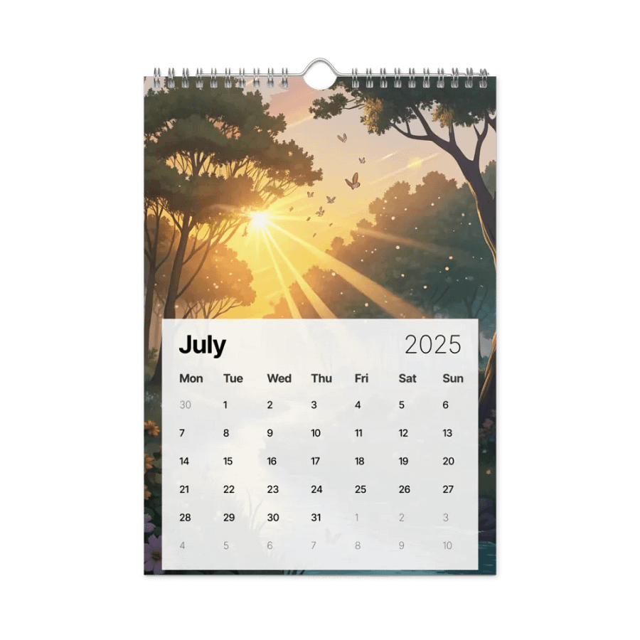 MAGICAL ANIME SEASONS WALL CALENDAR 2025 product image (7)