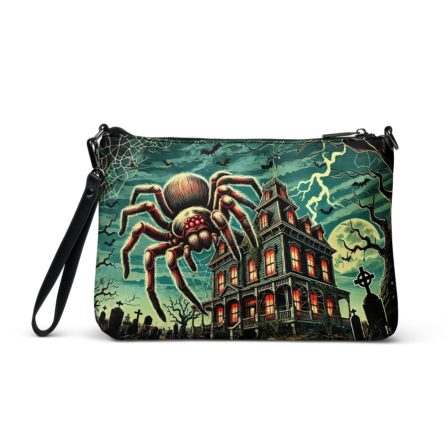 Giant Spider Haunted House Crossbody Bag - Spooky Purse product image (3)