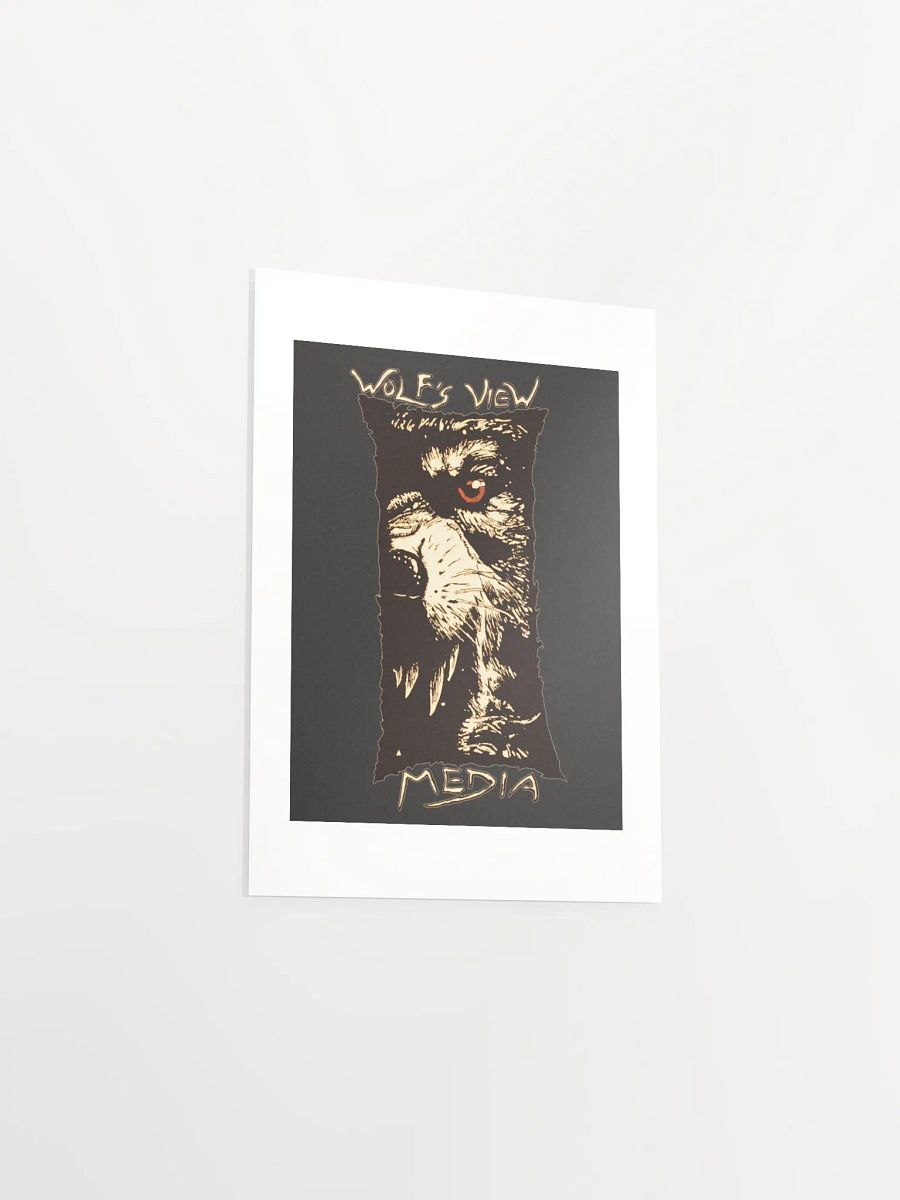 Snarling Wolf Logo- Print product image (4)