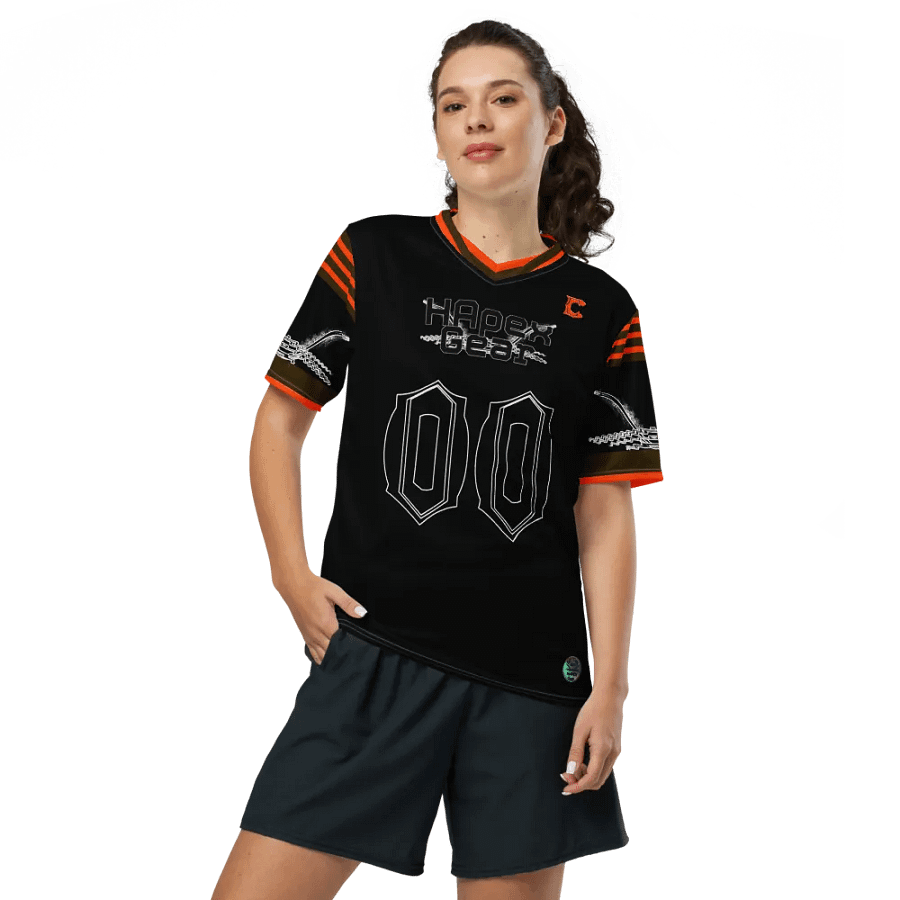 Uncle Buck - Black - Recycled Unisex Sports Jersey - Black HApex Gear Black Logo product image (7)