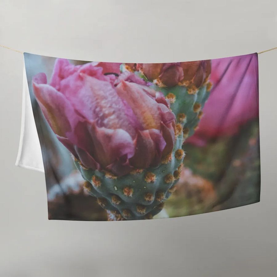 Desert Flower Throw Blanket product image (9)