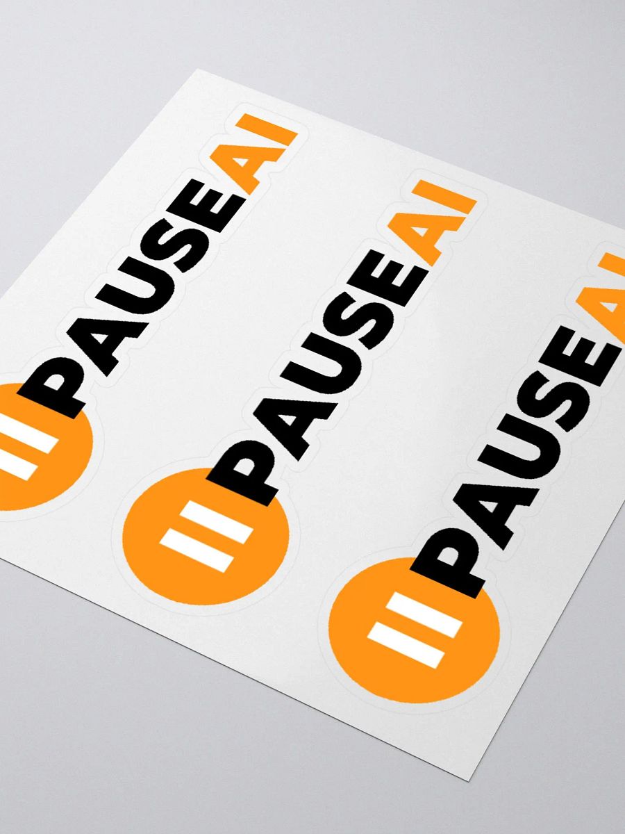 PauseAI stickers product image (3)