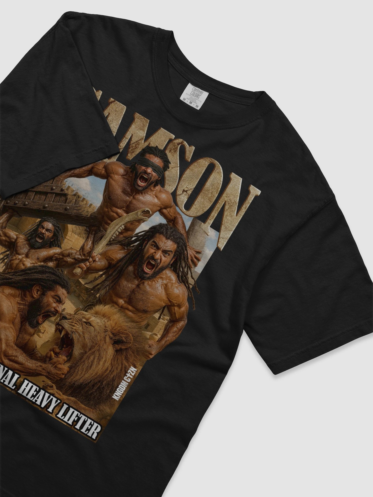 SAMSON: The Original Heavy Lifter Bootleg Tee — Kingdom Citizen Exclusive product image (9)