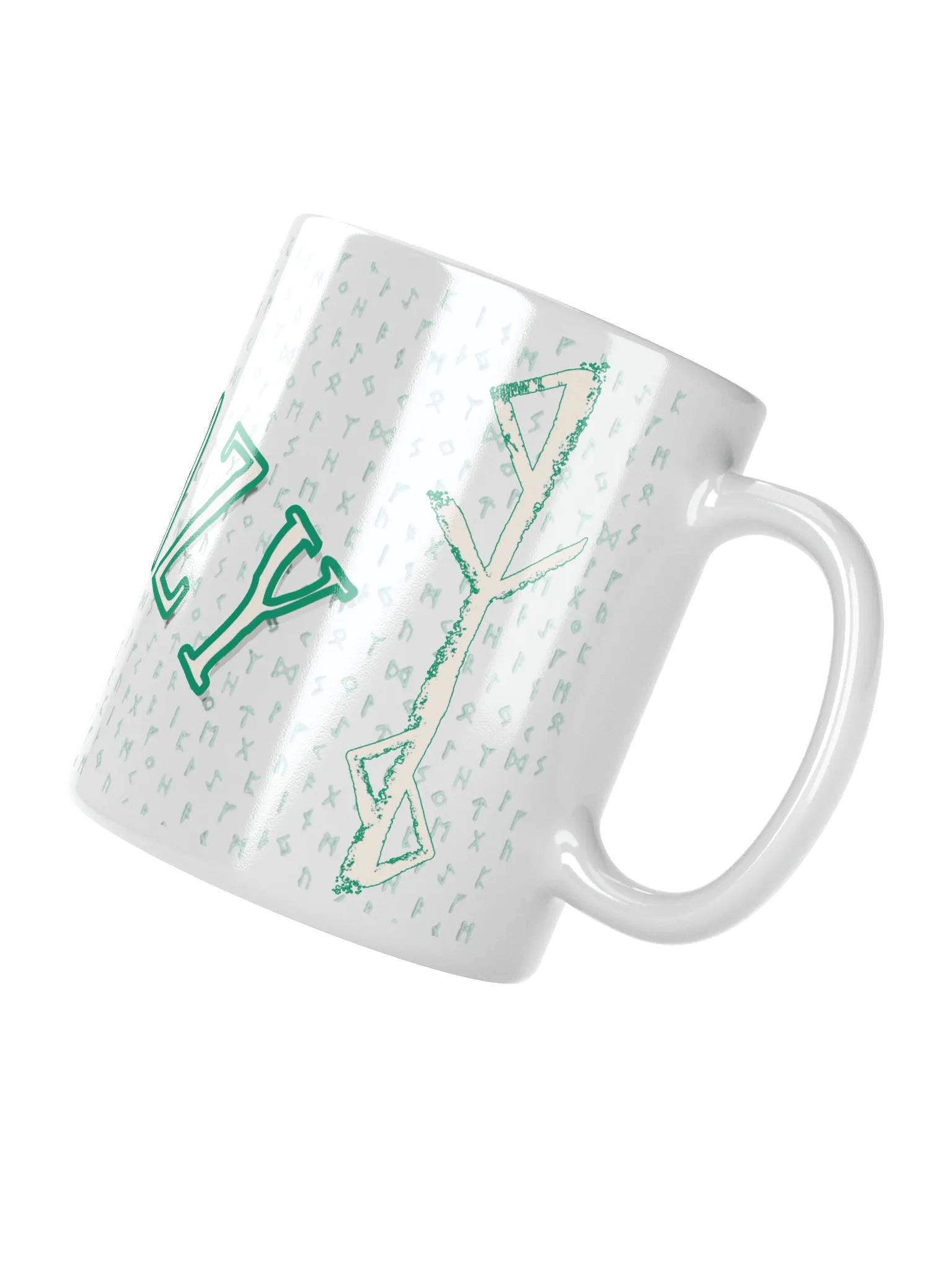 E-Weazy White Mug Runes product image (2)
