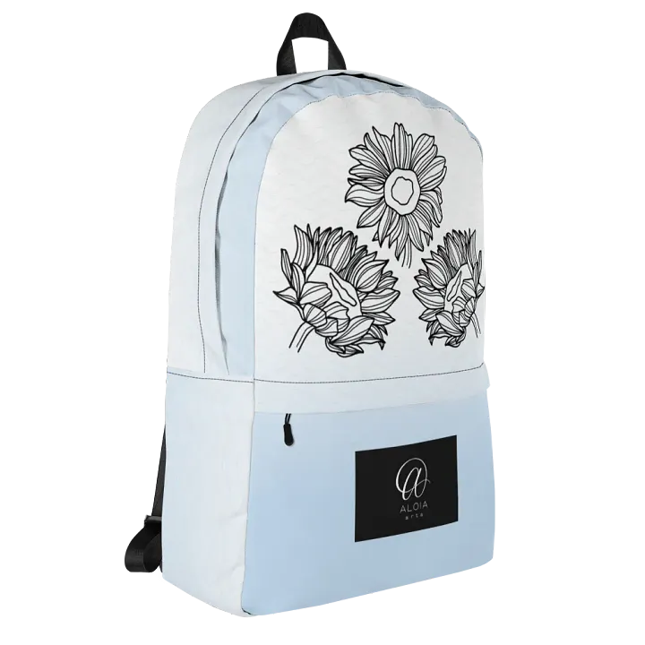 Doodle Flowers Backpack product image (2)