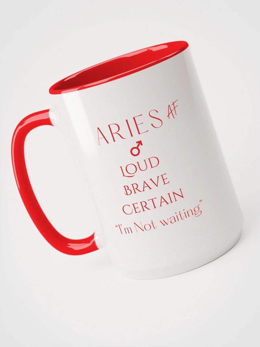 Aries Mug Red product image (4)