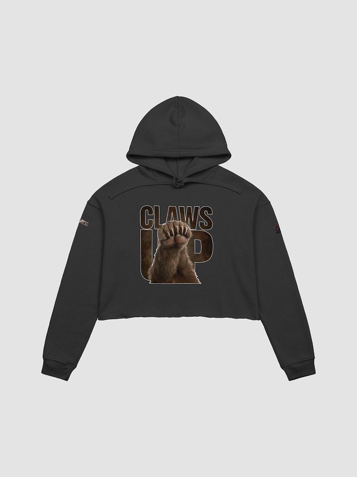 Chicago Bears | Claws Up Crop Hoodie – Women’s NFL Game Day Essential | NFL Home Locker product image (1)