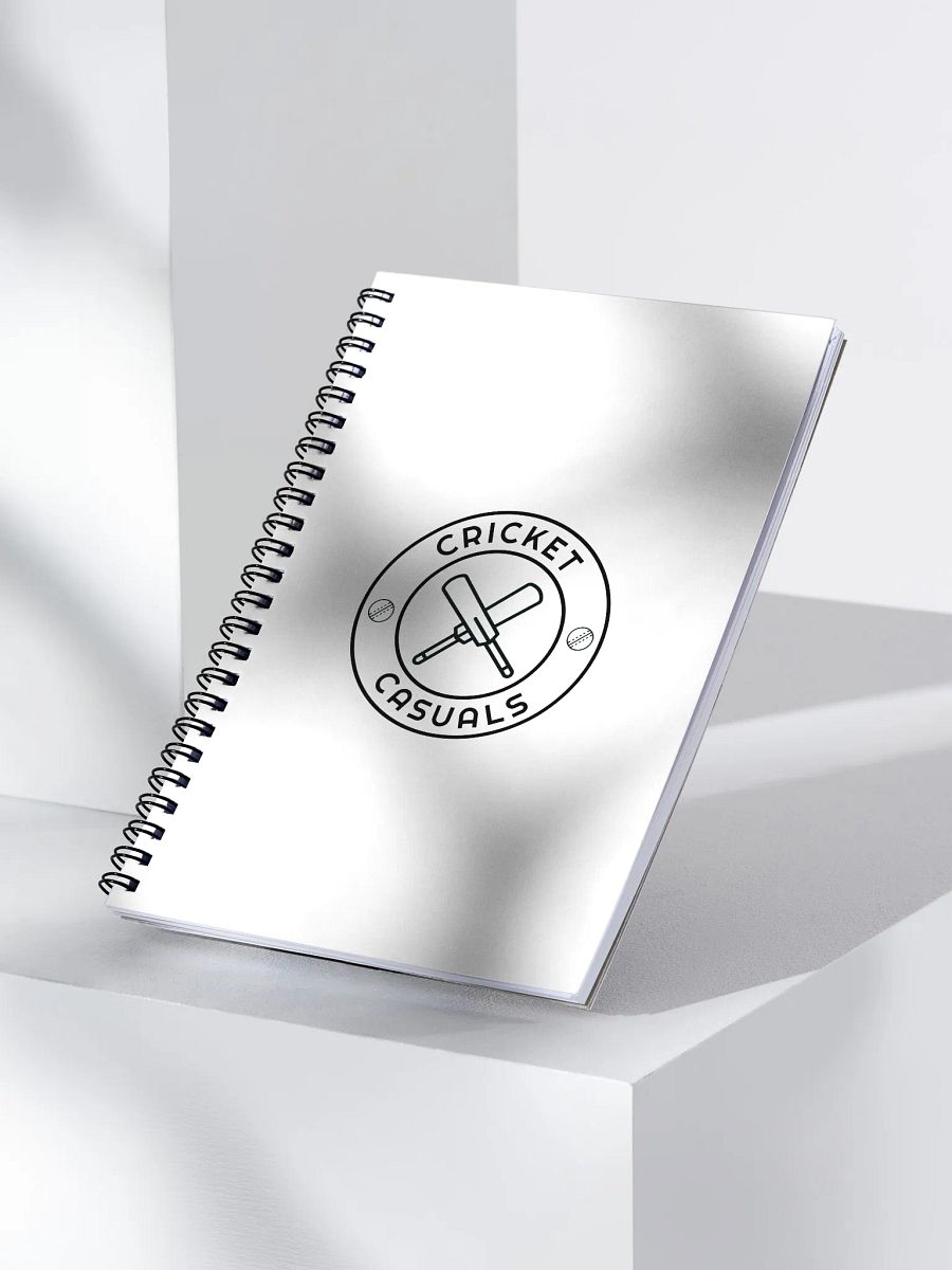 Cricket Casuals Content Creators Cup Spiral Notebook product image (3)