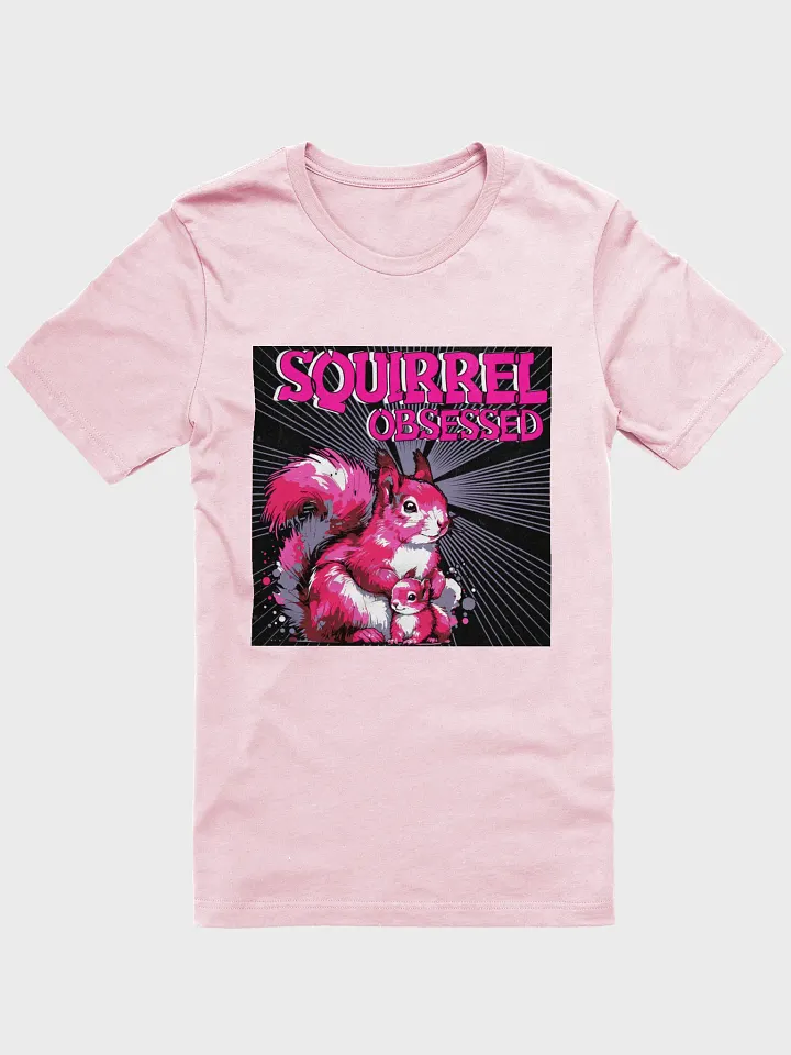 Squirrel Obsessed Illustration T-Shirt product image (1)