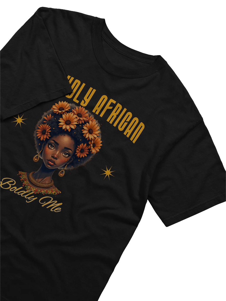 Proudly African Afro Woman T-Shirt product image (35)