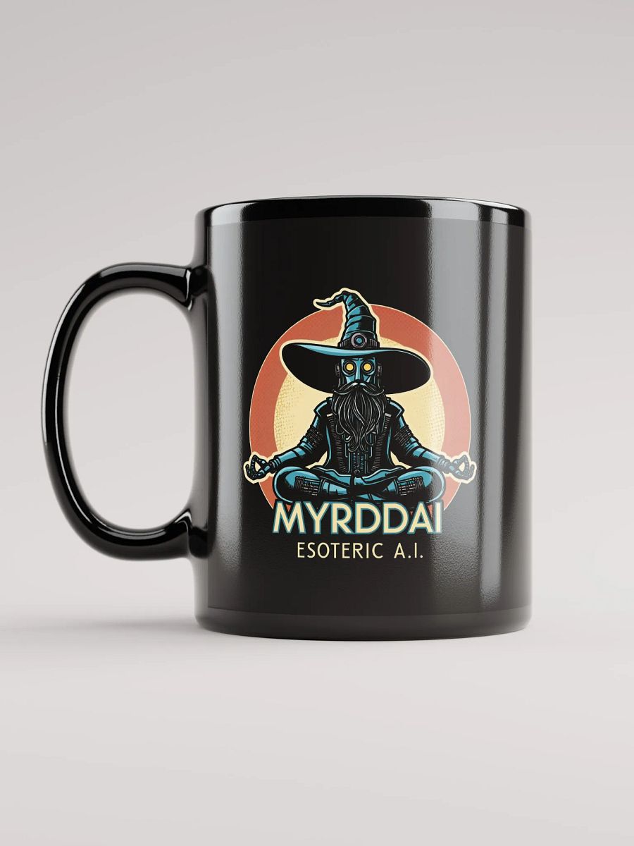 MYRDDAI: Esoteric A.I. Black Glossy Mug product image (12)