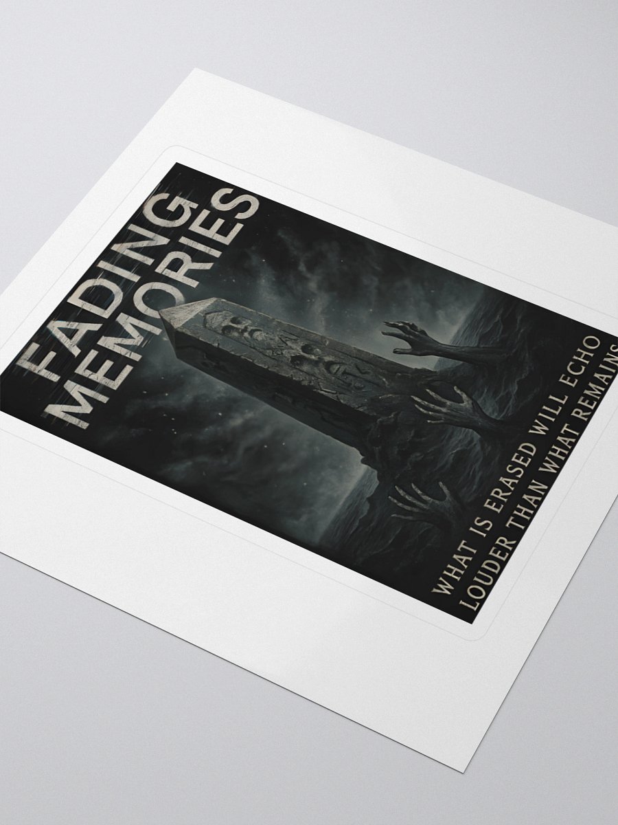 “Fading Memories: Echo Monument” Stickers – Altaræ product image (3)