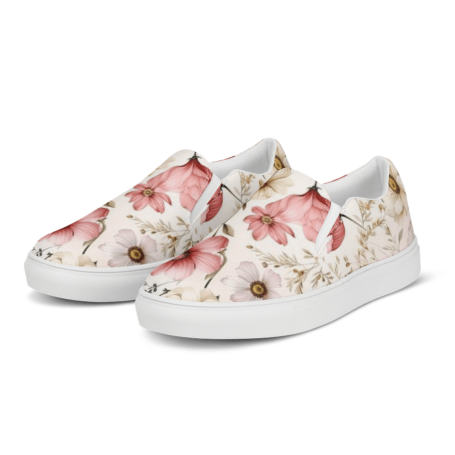 Floral Bliss Slip-On Canvas Shoes product image (3)