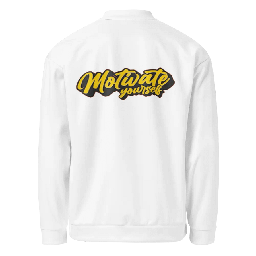 Motivate Yourself All-Over Print Bomber Jacket product image (1)