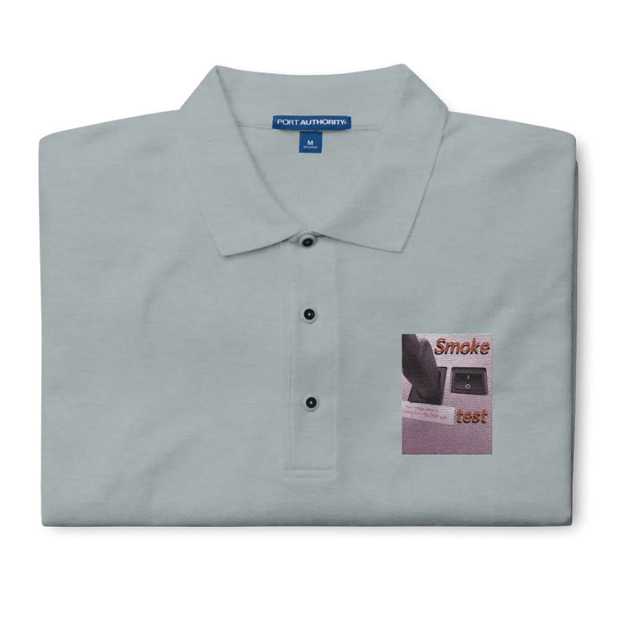 Embroidered Polo Style shirt Smoke test product image (8)