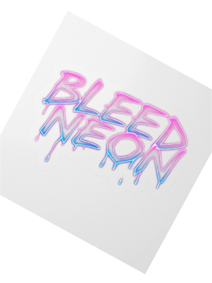Bleed Neon Stickers product image (7)