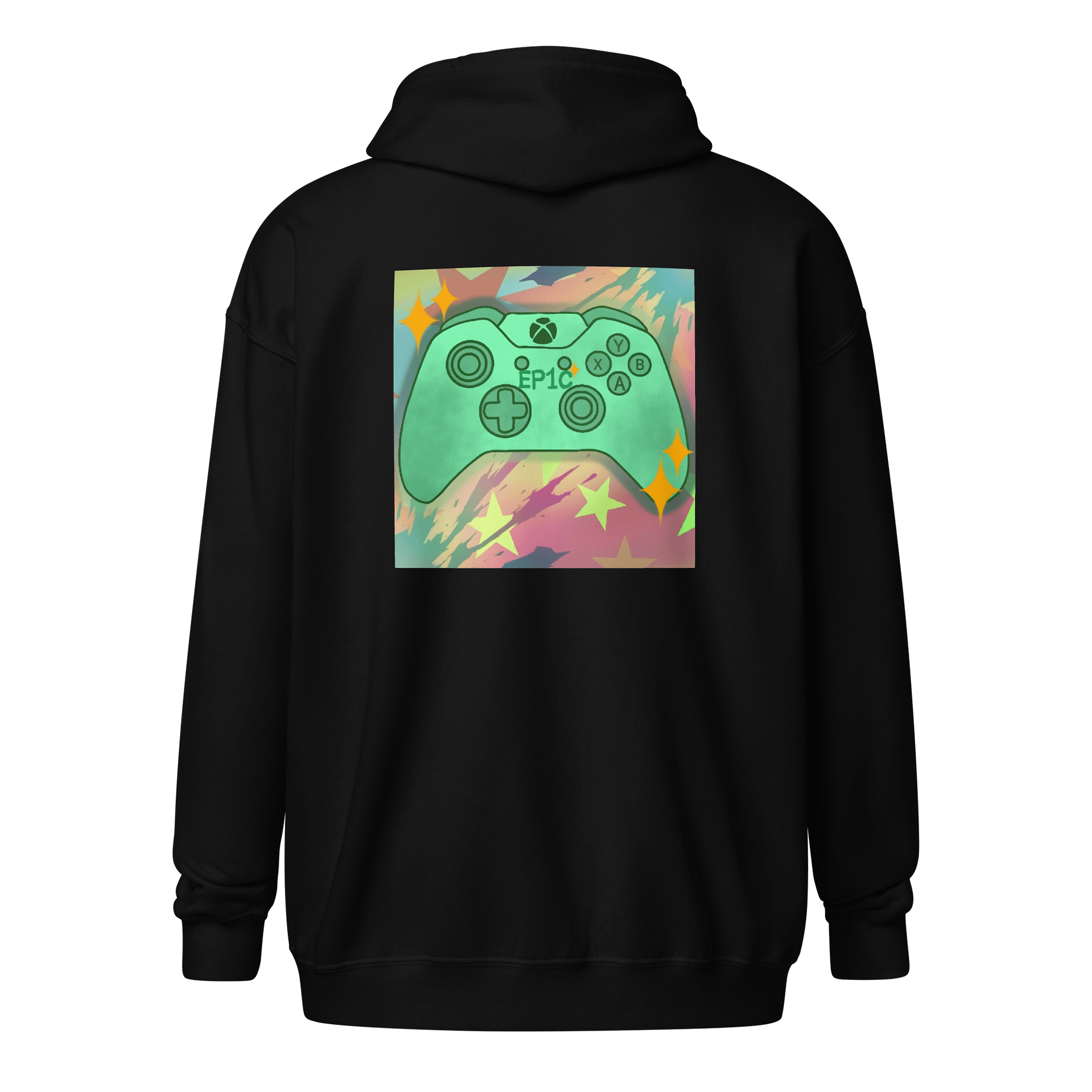 The ep1c_plays zip up hoodie product image (2)