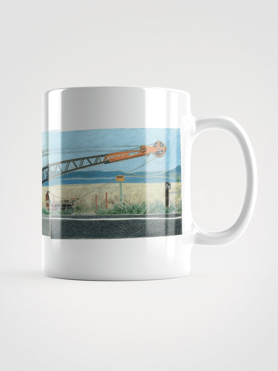 Dredge, Goose Lake on White Glossy Mug product image (1)