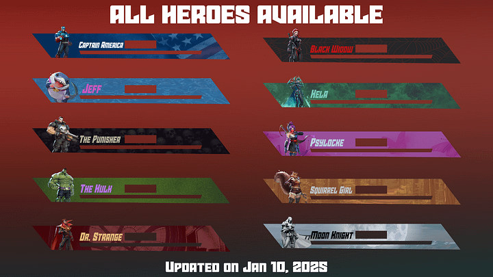 Marvel Rivals Healthbar Overlay product image (2)