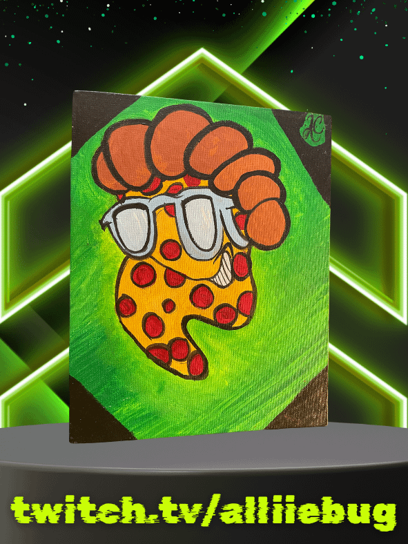 Pizzatastically Cool Canvas Art 8x10 product image (1)