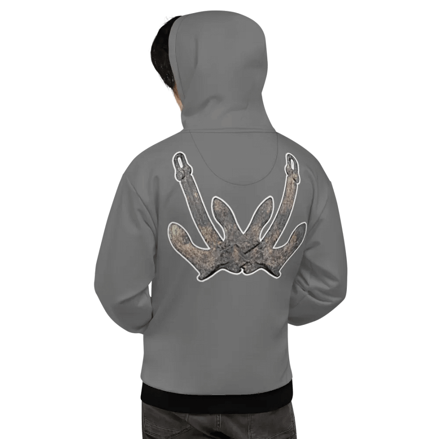 Gray Anchor Hoodie product image (9)